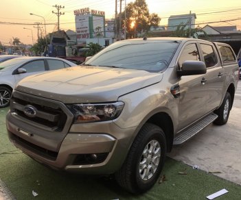 Ford Ranger XLS AT 2017 - Bán xe Ford Ranger XLS AT sản xuất 2017, màu vàng cát, giá rẻ