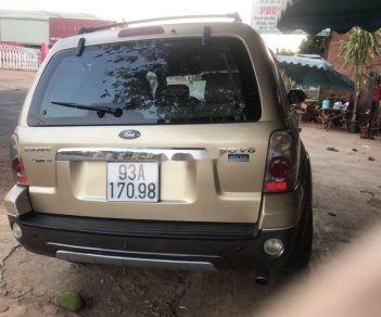 Ford Escape   2004 - Bán Ford Escape đời 2004, màu ghi vàng, nhập khẩu nguyên chiếc xe gia đình