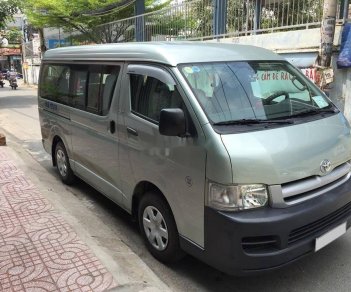 Toyota Hiace   2008 - Cần bán lại xe Toyota Hiace sản xuất 2008, màu bạc số sàn 