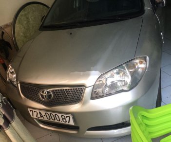 Toyota Vios   2007 - Cần bán Toyota Vios sản xuất 2007, màu bạc, 220 triệu