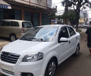 Daewoo Gentra   2007 - Bán Daewoo Gentra sản xuất 2007, màu trắng số sàn, giá 145tr