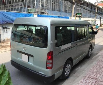 Toyota Hiace   2008 - Cần bán lại xe Toyota Hiace sản xuất 2008, màu bạc số sàn 