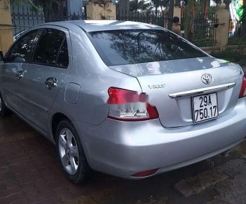 Toyota Vios   2007 - Bán xe Toyota Vios đời 2007, màu bạc, số tự động