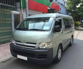 Toyota Hiace   2008 - Cần bán lại xe Toyota Hiace sản xuất 2008, màu bạc số sàn 