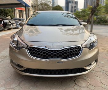 Kia K3   2015 - Cần bán xe Kia K3 1.6AT đời 2015, màu vàng cát, giá tốt