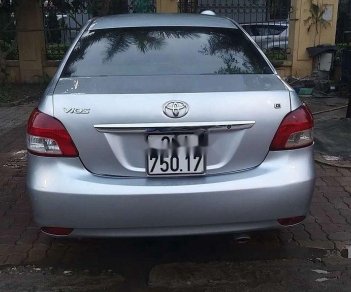 Toyota Vios   2007 - Bán xe Toyota Vios đời 2007, màu bạc, số tự động