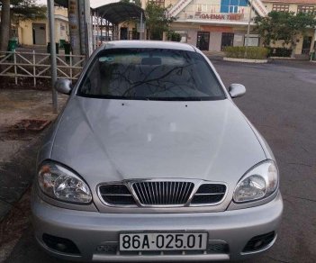 Daewoo Lanos   2002 - Cần bán xe cũ Daewoo Lanos đời 2002, màu bạc