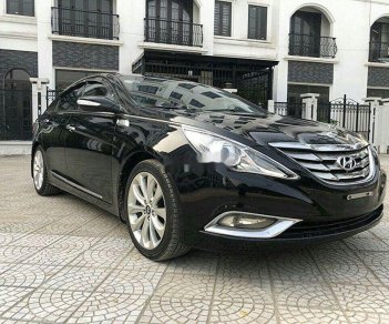 Hyundai Sonata   2011 - Cần bán lại xe Hyundai Sonata 2011, màu đen, xe nhập