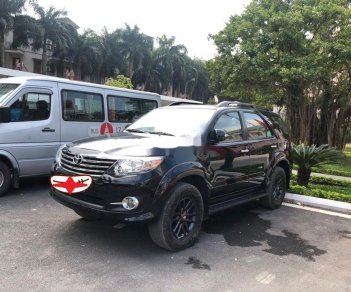 Toyota Fortuner 2016 - Cần bán xe Toyota Fortuner AT sản xuất 2016, màu đen số tự động