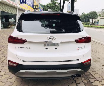 Hyundai Santa Fe 2019 - Bán Hyundai Santa Fe đời 2019, màu trắng  