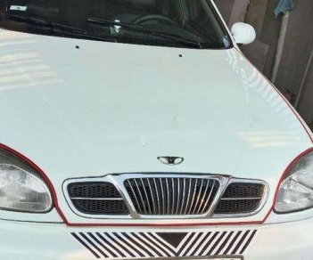 Daewoo Lanos   2003 - Cần bán Daewoo Lanos sản xuất 2003, màu trắng, nhập khẩu 