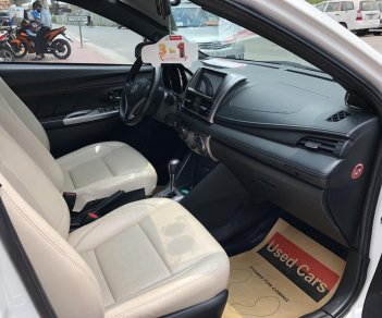 Toyota Yaris G 2016 - Bán Toyota Yaris G sản xuất 2016, màu trắng, nhập khẩu nguyên chiếc, giá tốt