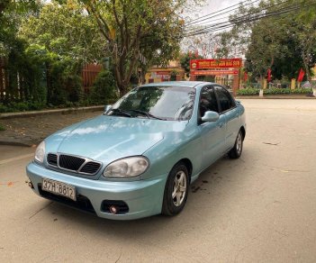 Daewoo Lanos 2002 - Cần bán lại xe Daewoo Lanos năm sản xuất 2002, màu xanh lam