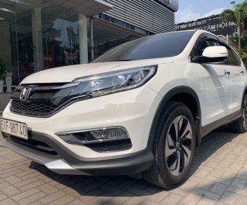 Honda CR V   2016 - Cần bán gấp Honda CR V đời 2016, màu trắng như mới, giá tốt