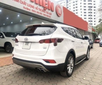 Hyundai Santa Fe   2016 - Cần bán gấp Hyundai Santa Fe 2016, màu trắng, giá tốt