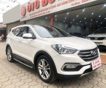 Hyundai Santa Fe   2016 - Cần bán gấp Hyundai Santa Fe 2016, màu trắng, giá tốt