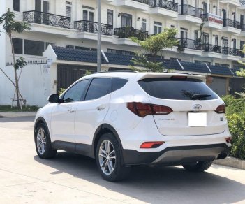 Hyundai Santa Fe 2017 - Xe Hyundai Santa Fe đời 2017, màu trắng xe gia đình, 965tr