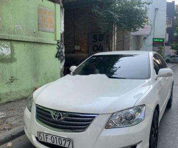 Toyota Camry  3.5Q 2008 - Cần bán Toyota Camry sản xuất 2008, màu trắng xe gia đình