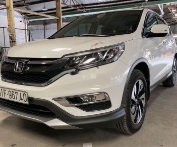 Honda CR V   2016 - Cần bán gấp Honda CR V đời 2016, màu trắng như mới, giá tốt