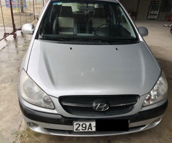 Hyundai Getz   2010 - Cần bán Hyundai Getz năm 2010, màu bạc, nhập khẩu  