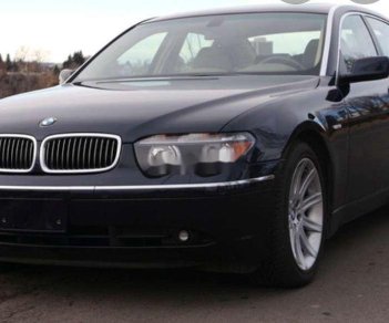 BMW 7 Series 2003 - Cần bán gấp BMW 7 Series 745i năm sản xuất 2003, màu đen, nhập từ Đức số tự động