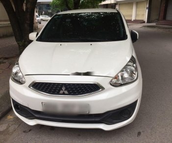 Mitsubishi Mirage   2018 - Cần bán gấp Mitsubishi Mirage đời 2018, màu trắng, nhập khẩu chính chủ, giá 302tr