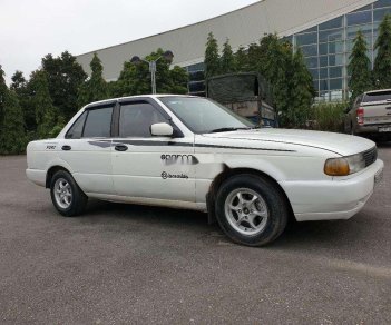 Nissan Sunny   1990 - Bán Nissan Sunny sản xuất 1990, màu trắng, nhập khẩu, số sàn, giá tốt