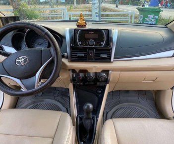 Toyota Vios   2016 - Bán ô tô Toyota Vios đời 2016, màu trắng, số sàn