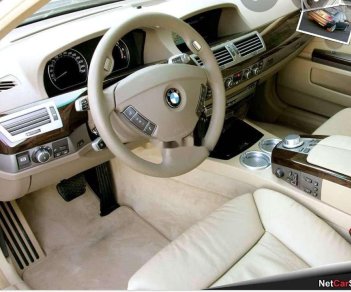 BMW 7 Series 2003 - Cần bán gấp BMW 7 Series 745i năm sản xuất 2003, màu đen, nhập từ Đức số tự động