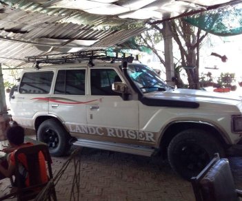 Toyota Land Cruiser   1985 - Bán Toyota Land Cruiser sản xuất 1985, màu trắng, xe nhập