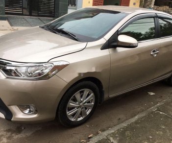 Toyota Vios 2016 - Bán ô tô Toyota Vios đời 2016, màu vàng, giá tốt