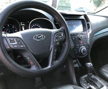 Hyundai Santa Fe 2015 - Bán Hyundai Santa Fe 2.2 AWD CRDi năm 2015, màu trắng giá cạnh tranh