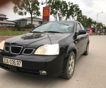 Daewoo Lacetti   2004 - Cần bán gấp Daewoo Lacetti đời 2004, màu đen