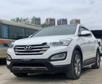 Hyundai Santa Fe 2014 - Cần bán xe Hyundai Santa Fe đời 2014, màu trắng, nhập khẩu nguyên chiếc, giá chỉ 796 triệu