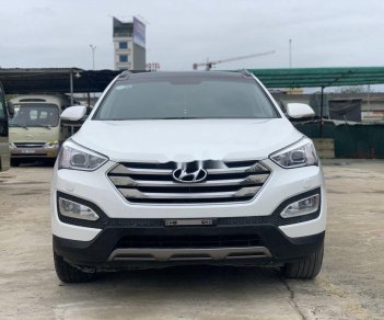 Hyundai Santa Fe 2014 - Cần bán xe Hyundai Santa Fe đời 2014, màu trắng, nhập khẩu nguyên chiếc, giá chỉ 796 triệu