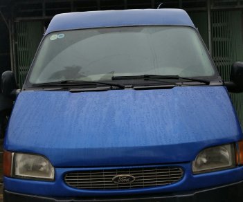 Ford Transit 2002 - Cần bán lại xe Ford Transit năm sản xuất 2002, màu xanh lam, 6 chỗ ngồi