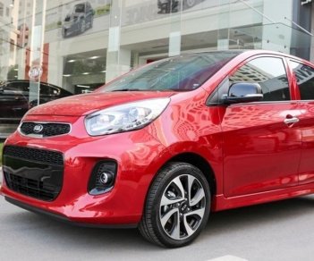 Kia Morning AT Deluxe 2020 - Cần bán xe Kia Morning AT Deluxe 2020, màu đỏ, giá niêm yết