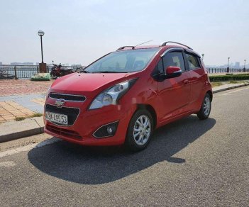 Chevrolet Spark   2014 - Cần bán gấp Chevrolet Spark 1.0AT LTZ sản xuất 2014, màu đỏ số tự động, 255 triệu