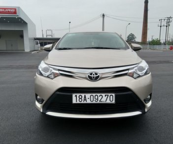 Toyota Vios G 2017 - Cần bán xe Toyota Vios G năm sản xuất 2017, màu vàng cát