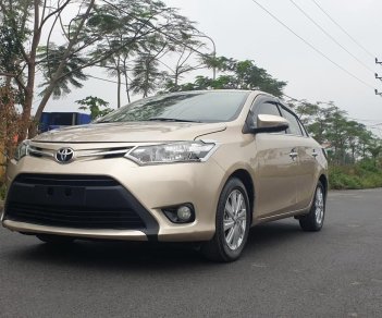 Toyota Vios 2017 - Bán Toyota Vios bản E đời 2017, màu kem (be), giá rẻ 