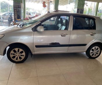 Hyundai Getz   2010 - Bán Hyundai Getz năm 2010, màu bạc, số sàn