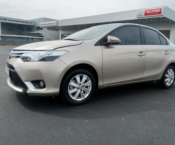 Toyota Vios G 2017 - Cần bán xe Toyota Vios G năm sản xuất 2017, màu vàng cát