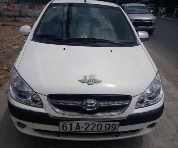 Hyundai Getz   2009 - Bán Hyundai Getz sản xuất 2009, màu trắng, xe nhập, 169 triệu