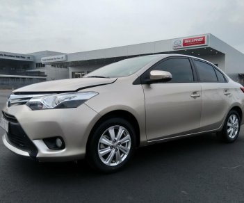 Toyota Vios G 2017 - Cần bán xe Toyota Vios G năm sản xuất 2017, màu vàng cát