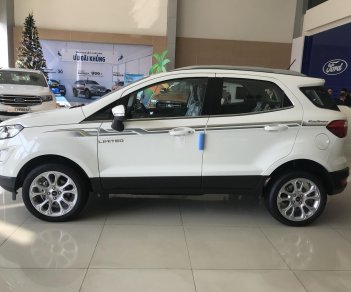 Ford EcoSport Titanium 1.0L AT 2020 - Bán xe Ford EcoSport Titanium 1.0L AT đời 2020, màu trắng, giá tốt