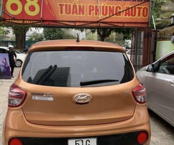 Hyundai Grand i10   2017 - Bán Hyundai Grand i10 sản xuất 2017, màu nâu, số tự động