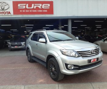 Toyota Fortuner 2016 - Xe Toyota Fortuner 2.7V sản xuất 2016, màu bạc, giá tốt, có hỗ trợ trả góp