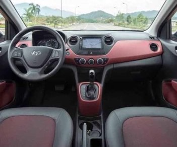 Hyundai Grand i10 2020 - Bán xe Hyundai Grand i10 1.2 AT, sản xuất 2020, màu trắng, giao nhanh