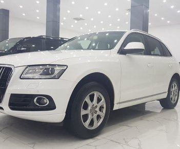 Audi Q5 2013 - Cần bán lại xe Audi Q5 2.0T Quattro năm 2013, màu trắng, nhập khẩu, giá cực kì thấp