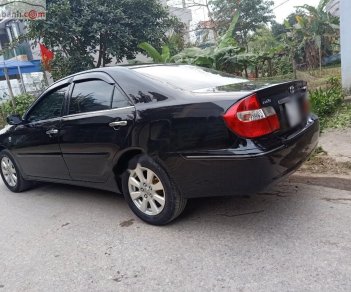 Toyota Camry 2002 - Cần bán gấp Toyota Camry sản xuất 2002, màu đen